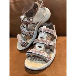 KEEN Astoria West Open Toe Hook & Loop Walking Sandal. Comfort. Waterproof. Sz 9